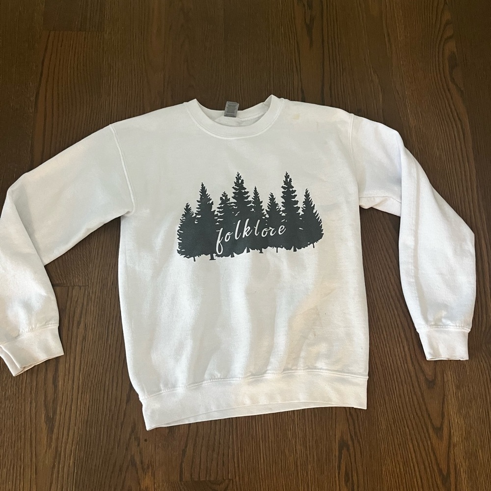 folklore crewneck